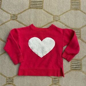 Falls Creek Heart Sweatshirt 3T